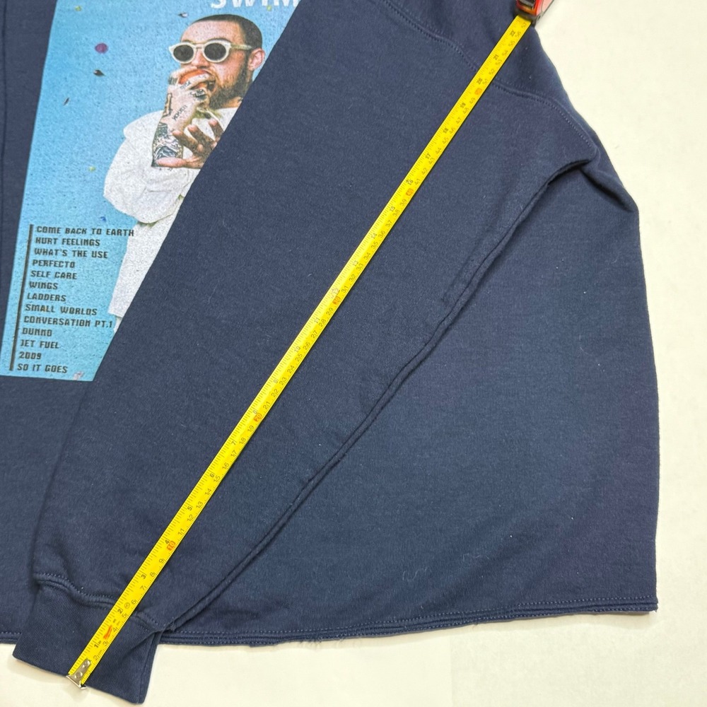 Mac Miller Swimming Album Tour Long sleeve crewneck sweater XL - Picture 7 of 7